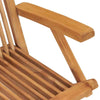 Folding Garden Chairs Foldable Chairs Dining Chairs Solid Wood Teak vidaXL