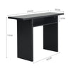 120cm Bar Table Sofa Side Table w/ Shelf Storage Kitchen Dining Breakfast Table