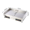 Commercial Electric Griddle Countertop Flat Top Hotplate BBQ Egg Stainless Steel