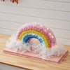 LED Light Flower Rainbow Bridge Foam Rose Ornament Birthday Valentine's Day Gift