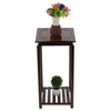 Bamboo Plant Stand Flower Pot Shelf Vase Display Rack Organizer for Living Room