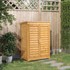 Outdoor Garden Beach Hut Style Tool Room Sentry Box Storage Garden Shed House