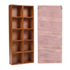 Floating Shelves Wooden Wall Shelf Deco Office Book Storage Hanging Display Rack