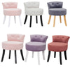 Fabric Dressing Table Chair Vanity Stool Piano Stool Dining Chair Makeup Bedroom
