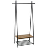 Mondeer Clothes Rail Rack Garment Hanging Coat Display Stand Shoe Storage Shelf