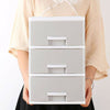 Plastic Storage Drawer Box Organizer Cabinet Home Office Table Desktop Tidy Unit