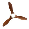 52'' Ceiling Fan with 3 Color Light and Remote Control 3 Blades Fan Ceiling Lamp