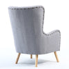 Retro/Vintage Tub Accent Chair Upholstered Padded Armchair Lounge Fabric Sofa UK