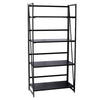 Folding 4-Tier Storage Bookshelf Bookcase Unit Display Stand Garden Plant Holder
