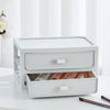 Stationery Organizer Clear Desktop Storage Container Drawer Makeup Stackable Box