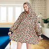Hoodie Blanket Reversible Oversized Ultra Plush Sherpa Giant Hooded Sweatshirt