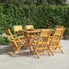 Folding Garden Chairs 6 pcs 55x61x90 Solid Wood Teak Y9D9