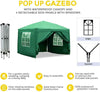 3x3m Gazebo with Side Panels Waterproof Party Event BBQ Tent Marquee Steel Frame