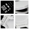 Round Design WC Toilet Seat Soft Close Top Fix Quick Release Hinge Easy Clean