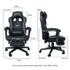 Computer Gaming Chair Ergonomic Executive Office Recliner Footrest Massage Home