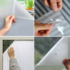 Window Film PVC Frosted Self Adhesive Privacy Glass Cover Sticker Bathroom Home