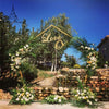 Metal Pentagon Wedding Arch Frame Backdrop Free Standing Birthday Party Props UK