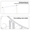 Jumbo White Circle Metal Wreath Backdrop Stand Wedding Backdrop Party Stage Kit