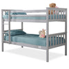 Double Bunk Beds For Kids Children 3ft Single Pine Wood Bed Frame With Mattress