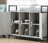 Vintage Industrial Sideboard Rustic Cupboard Cabinet TV Stand Storage Unit Slim