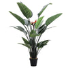 180CM Tall Artificial Bird of Paradise Decorative Fake Plants Leaves In Pot Home