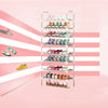 8 Tier Shoes Storage Rack Stand Shelf Organiser Holder Metal Tubes for 24 pairs