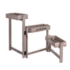 Industrial Vintage Folding Pot Plant Stand Display Flower Rack Extend 3 Tiered