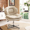 Home Office Desk Chair Upholstered Computer Chair Modern Swivel Task Chair