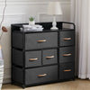 Fabric Chest of 2/3/4/5/7/8 Drawers Cabinet Bedside Table Organiser Storage Unit