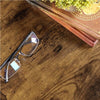 Industrial Wood Coffee Table with Storage Shelf and Metal Frame for Living Room