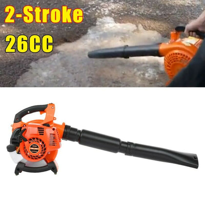 26cc Petrol Leaf Blower 2- Stroke Engine with Easy Start 7500 rpm Max 195 mph