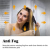 Bluetooth Bathroom Mirror with LED Light 3 Colors Touch Sensor Demister Pad
