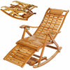 Garden Rocking Chair Relaxing Head/Foot Rest Armchairs Balcony Outdoor Furniture