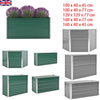 Raised Vegetable Bed Metal Planter Trough Garden Planter Flower Bed Plant Pot UK