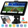 7" 8GB Sat Nav Car Truck GPS Navigation Touch Screen Free Lifetime UK & EU Maps