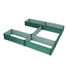 Garden Metal Raised Vegetable Planter Outdoor Flower Trough Herb Grow Bed Box
