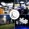 Super Bright LED Garage Light Honeycomb Ceiling Fixture Lights Workshop Lamp