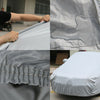 Waterproof Car Cover Large Heavy Duty UV Protection Breathable 2 Layer Cotton