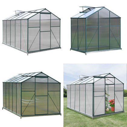 Outdoor Garden Walk In Greenhouse PE Cover Plant Grow House Cold Frame Shelter