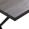 Modern Wood Dining Table Kitchen Dining RoomTable with X/U Shaped Metal Legs