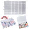 Clear Storage Organiser Compartment Craft Beads Jewellery Tool Box Case Durable