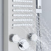 Shower Panel Column Tower Waterfall Rain Massage Body Jet Stainless Steel System