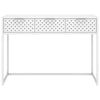 Living Room Modern Console Table White 106x35x75 cm Steel