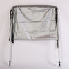Foldable 2 Bow Sunshade Top Boat Canopy Cover Aluminum Alloy Pole Oxford Cloth