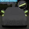 2 Layer Heavy Duty Waterproof Car Cover Cotton Lining Scratch Proof Large XL UK