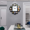 Family Love Picture Wall Clock 12 Multi Photo Frame Gift Home Decor Modern Fun