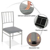 Foldable Dining Table and Chairs PU Leather Padded Seat Kitchen Home Furniture