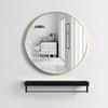 40-80cm Round Wall Mounted Mirror Bathroom Bedroom Makeup Dressing Vanity Decor
