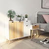 Wooden Sideboard Storage Cabinet Cupboard with Drawer and 2 Doors Living Room