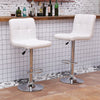 1/2/4/6x Bar Stools Gas Lift Swivel Faux Leather Kitchen Breakfast Counter Salon